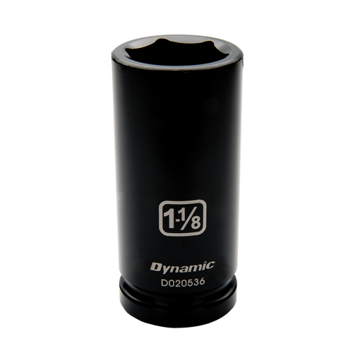 SAE Socket, Impact, 3/4", 3/4" Drive, 6 Points, Deep Ontario Safety Products