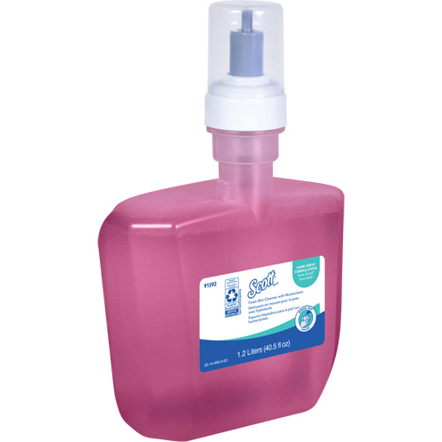 Nettoyant pour la peau avec agents hydratants Scott Pro, Mousse, 1,2 L, Parfum&eacute; Ontario Safety Products