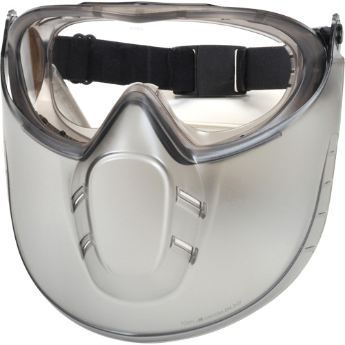 Lunettes de s&eacute;curit&eacute; Capstone Shield avec &eacute;cran facial amovible, Lentille Transparent, Antibu&eacute;e, Ventilation Directe/Ferm&eacute; Ontario Safety Products