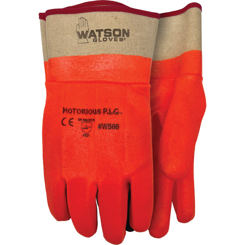 Gants Notorious P.I.G., Taille unique, R&ecirc;vetement Nitrile/PVC, Enveloppe en Jersey Ontario Safety Products