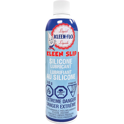 Kleen-Slip Silicone Lubricant, Aerosol Can Ontario Safety Products