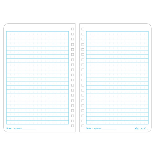 Carnet de notes de poche &agrave; spirale lat&eacute;rale, Couverture souple, Jaune, 64 Pages, 4-5/8" , 7"  Ontario Safety Products