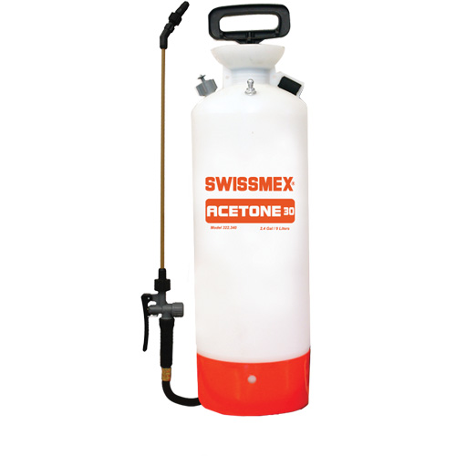 Pulv&eacute;risateur &agrave; main pour ac&eacute;tone , 2,4 gal. (1,9 L), Poly&eacute;thyl&egrave;ne, Lance de 20" Ontario Safety Products