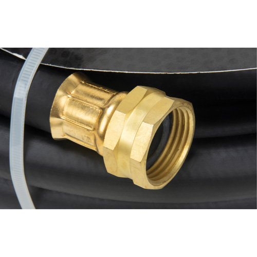 Tuyau en caoutchouc de calibre entrepreneur, Caoutchouc, 5/8" dia x 25' Ontario Safety Products