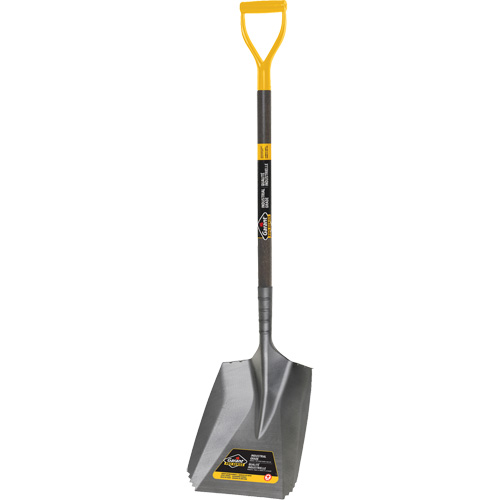Pelle &agrave; neige dent&eacute;e, Lame Acier durci, Largueur 11-7/10", Manche Prise en D Ontario Safety Products