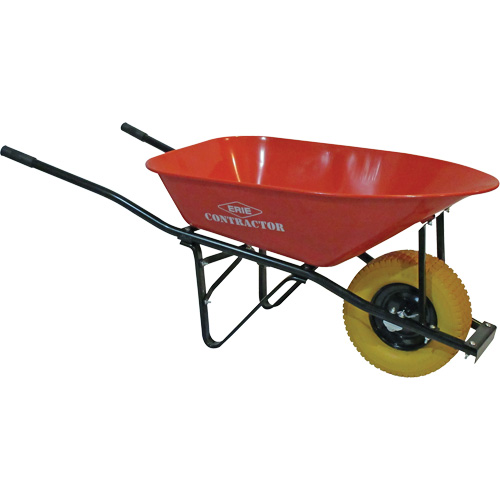 Brouette dentrepreneur Big Wheel, 6 pi³, plateau Acier Ontario Safety Products