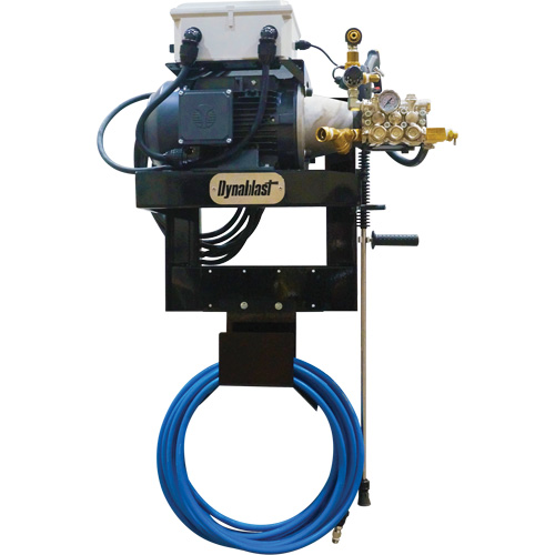 575V Wall Mounted Hot & Cold Water Pressure Washer, Electric, 1900 PSI, 4 GPM Ontario Safety Products