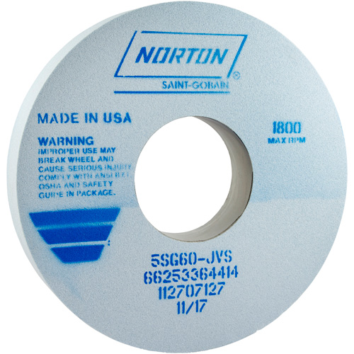 Tool Room Wheel, Type 01, Ceramic Alumina, 14" x 2" Ontario Safety Products