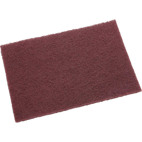 Non-Woven Hand Pad, Aluminum Oxide, 9'' x 6'', Very Fine Grit Ontario Safety Products