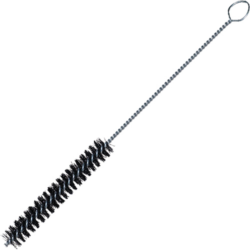 Tube/Crankshaft Brush, 1/4" Dia. x 4-1/2" L, 6-1/4" Overall Length Ontario Safety Products