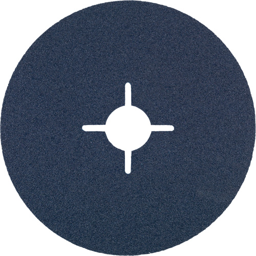 Disque de ponçage en fibre de r&eacute;sine, Zirconium, 36, 5" Dia x 7/8" Arbre Ontario Safety Products