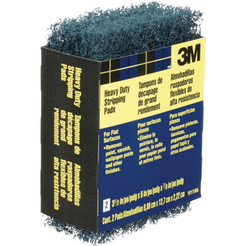 Heavy-Duty Stripping Pads, Aluminum Oxide, 3-1/2" x 5", Coarse Grit Ontario Safety Products