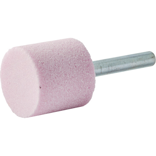 Vitrified Bond Mounted Point, W220, Aluminum Oxide, 1" Dia., 1" L, 80 Grit Ontario Safety Products