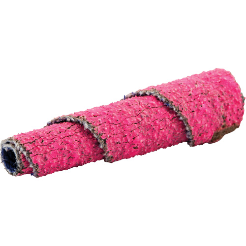 Rouleaux de cartouches en spirale pleine conique R928, 80 Grain, 3/8" dia., C&eacute;ramique d'alumine, 1-1/2" lo, 1/8" Dimension de l'arbre Ontario Safety Products