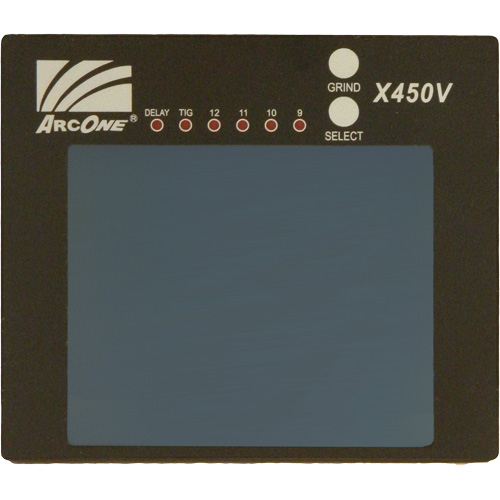 ArcOne&reg; Xtreme Auto-Darkening Lense, 4-1/2" W x 5-1/2" H Viewing Area, For Use With Xtreme&reg; Ontario Safety Products