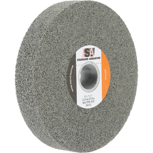 Standard Abrasives General Purpose Plus Wheel, 6" x 1", 1" Arbor, Silicon Carbide Ontario Safety Products