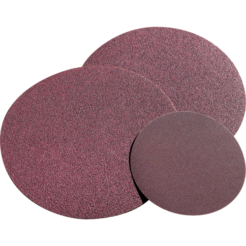 Disques PSA avec support en toile de grand diam&egrave;tre Metalite R228, 12" dia., Grain 36, Oxyde d'aluminium Ontario Safety Products
