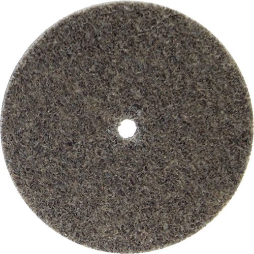 Bear-Tex&reg; Non-Woven Unified Wheel, 3" x 1/4", 3/8" Arbor, Coarse Grit, Aluminum Oxide Ontario Safety Products
