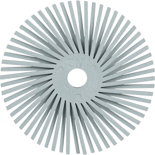 Brosse radiale en soies de pr&eacute;cision type A PN-RB Scotch-Brite , C&eacute;ramique, Grain 120+, 3" dia. Ontario Safety Products