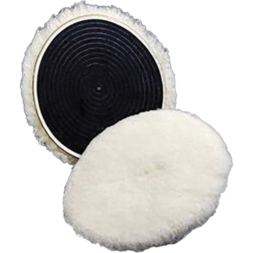 Tampon de polissage naturel Finesse-it 82531, 7" dia., Laine Ontario Safety Products
