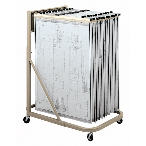 Classeurs mobiles industriels, 43 5/8" &agrave; 61 5/8" h Ontario Safety Products