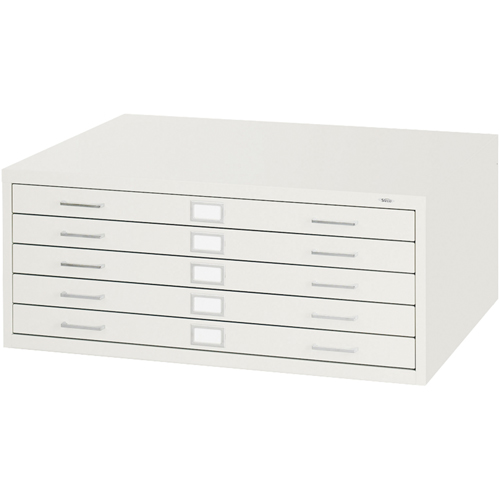 Steel Plan Files-5 Drawer, 5 Drawers, 40-3/8" W x 29-3/8" D x 16-1/2" H Ontario Safety Products