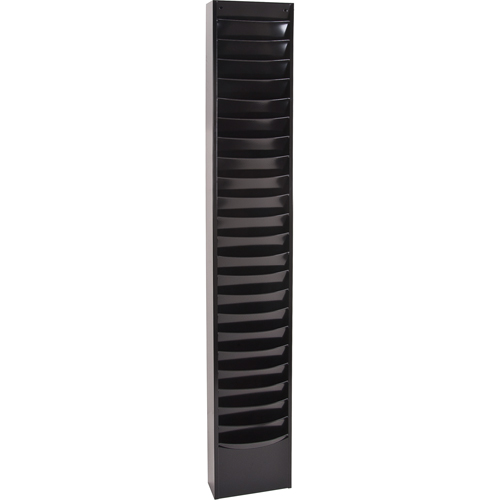 Pr&eacute;sentoirs, Stationnaire, 23 fentes, Acier, 9-3/4" la x 4-1/8" p x 65-1/2" h Ontario Safety Products