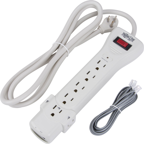 Limiteurs de surtension Protect-It, 7 Prises, 1080 J, 1800 W, Cordon 6' Ontario Safety Products