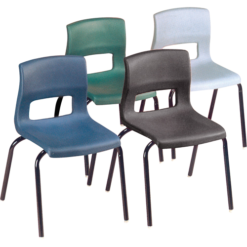 Chaises horizon, Plastique, Noir Ontario Safety Products
