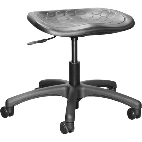 Shoptech Ergonomic Industrial Stools, Mobile, Adjustable Height, 275 lbs. Capacity Ontario Safety Products