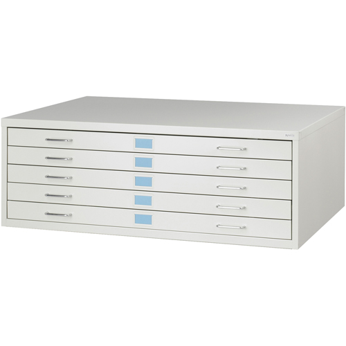 Classeurs pour classement &agrave; plat Facil, 5 Tiroirs, 46" la x 32" p x 16-3/8" h Ontario Safety Products