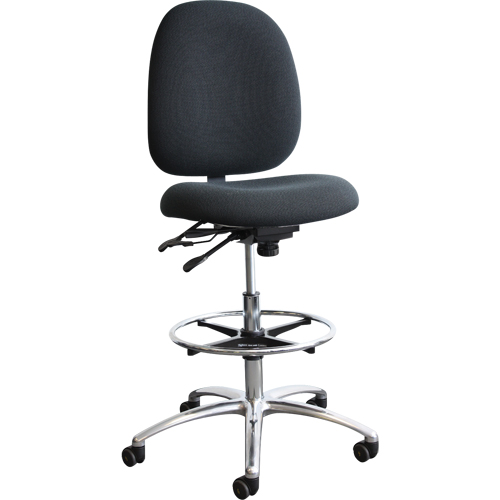 Chaises D.E.S. (dissipation &eacute;lectrostatique) Shoptech, Vinyle, Noir, Capacit&eacute; 250 lb Ontario Safety Products