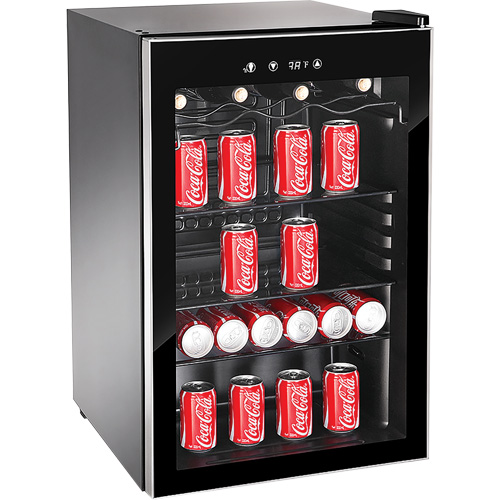 Beverage & Wine Cooler, 31-2/5" H x 20-2/5" W x 21-2/5" D, 4.5 cu. ft. Capacity Ontario Safety Products