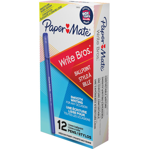 Stylo &agrave; bille Paper Mate Write Bros, Bleu, 1 mm Ontario Safety Products