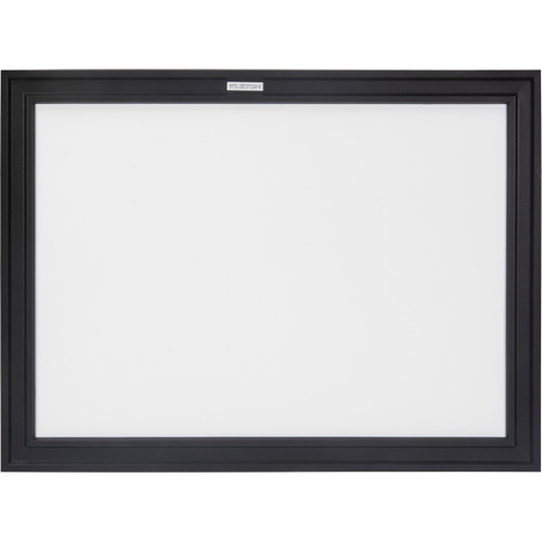 Black MDF Frame Whiteboard, Dry-Erase/Magnetic, 24" W x 18" H Ontario Safety Products