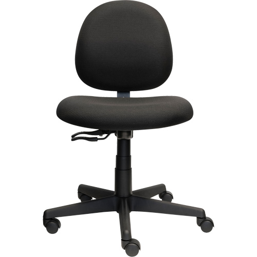 Aspen Low Back Posture Task Chair, Fabric, Black, 275 lbs. Capacity Ontario Safety Products