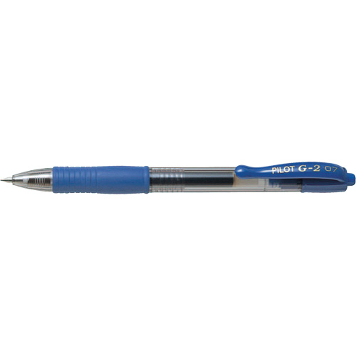 G2 Gel Pen, Blue, 0.7 mm, Retractable Ontario Safety Products