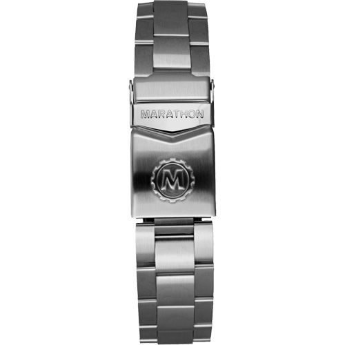Grande montre automatique de plong&eacute;e &eacute;dition arctique GSAR avec bracelet en acier inoxydable, Num&eacute;rique, &agrave; piles, 41 mm, Argent Ontario Safety Products