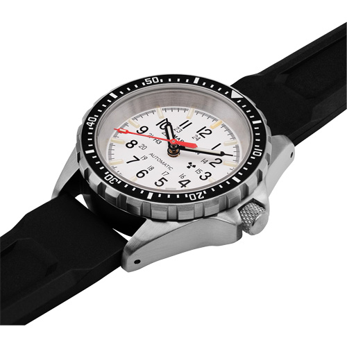 Montre automatique moyenne pour plongeur &eacute;dition arctique, Num&eacute;rique, &agrave; piles, 36 mm, Noir Ontario Safety Products