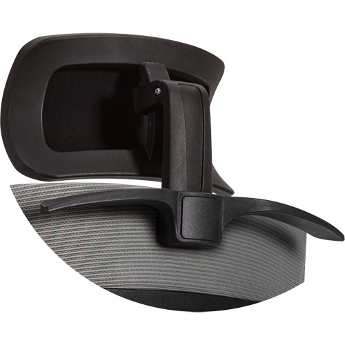 Adjustable Headrest with Coat Hanger Ontario Safety Products