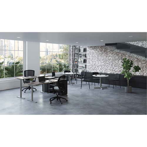 Newland Height-Adjustable Rectangular Table Ontario Safety Products