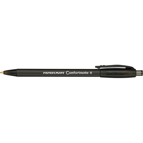 Stylo ComfortMate, Noir, 1 mm, R&eacute;tractable Ontario Safety Products