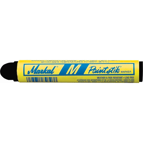 B&acirc;ton de peinture M Paintstick pour traitement &agrave; chaud, B&acirc;ton plein, Noir Ontario Safety Products