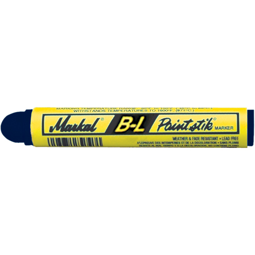 B&acirc;tons de peinture pour surfaces froides - B-L Painstik -50°F &agrave; 150°F, B&acirc;ton plein, Bleu Ontario Safety Products
