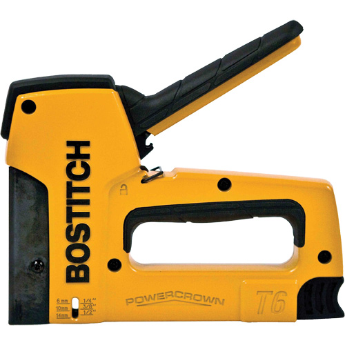 Heavy-Duty Powercrown Tacker, 1/4", 5/16", 3/8", 1/2", 9/16" Ontario Safety Products
