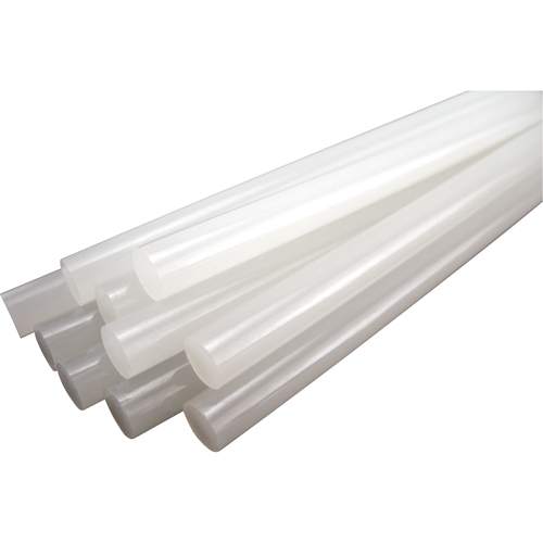 B&acirc;ton de colle, 7/16" dia x 10" lo, Transparent Ontario Safety Products