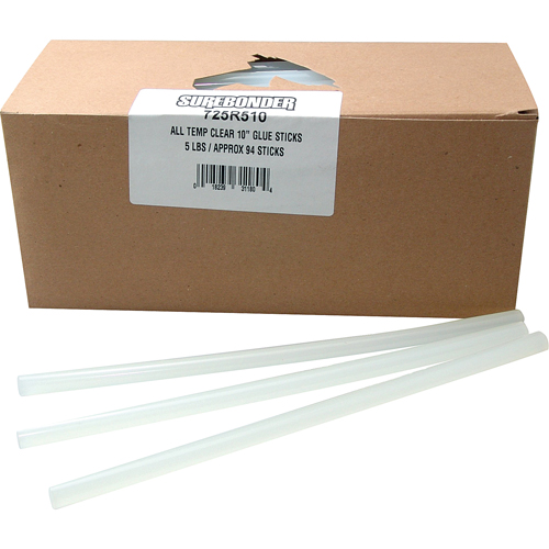 B&acirc;ton de colle, 7/16" dia x 10" lo, Transparent Ontario Safety Products