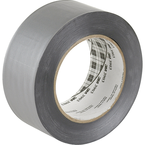 3903 Vinyl Duct Tape, 50 mm (2") W x 45.5 m (149.25') L, 6.3 mils, Grey Ontario Safety Products