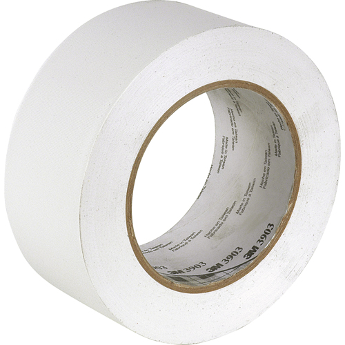 3903 Vinyl Duct Tape, 50 mm (2") W x 45.5 m (149.25') L, 6.3 mils, White Ontario Safety Products