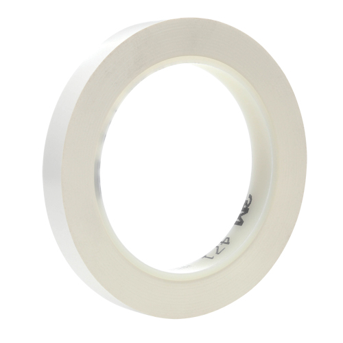 471 Vinyl Tape, 12 mm (1/2") W x 32.9 m (108') L, 5.3 mils, White Ontario Safety Products